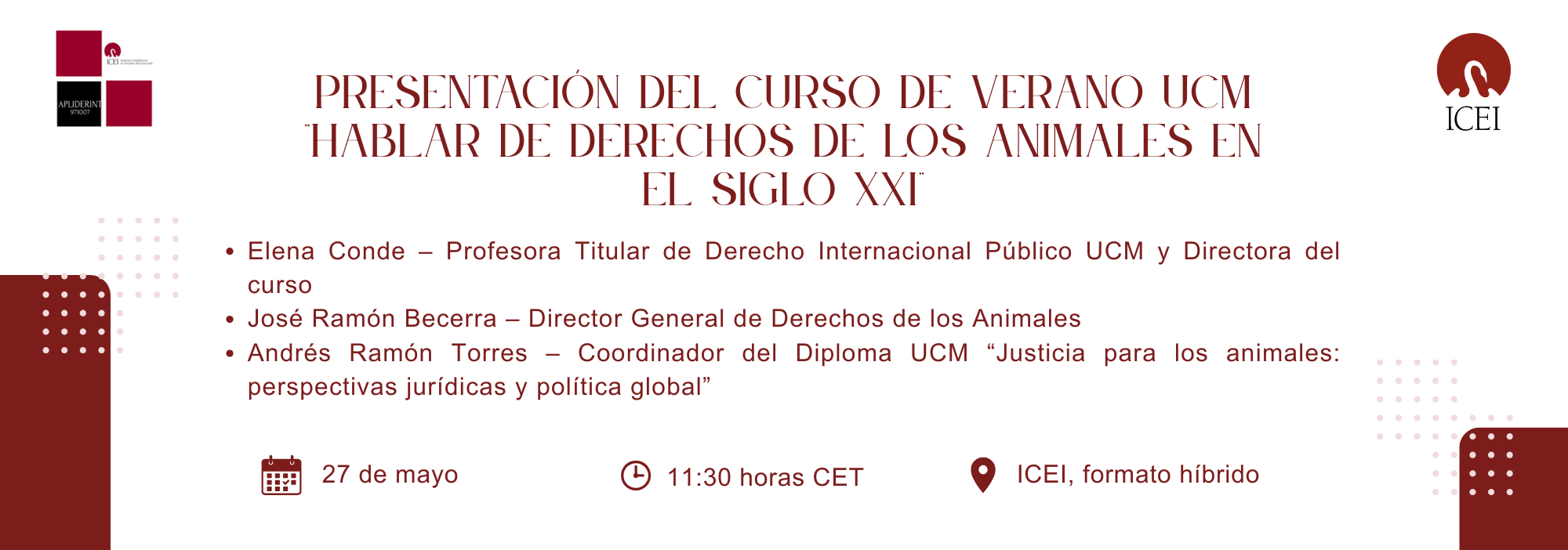 Accede al formulario de la inscripción